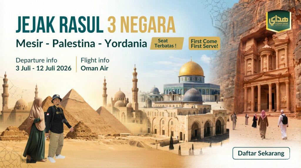 Jejak Rasul 3 Negara