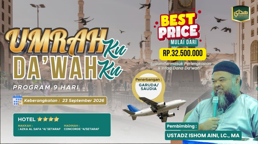 Umrahku Dakwahku Ust Ishom September 2026